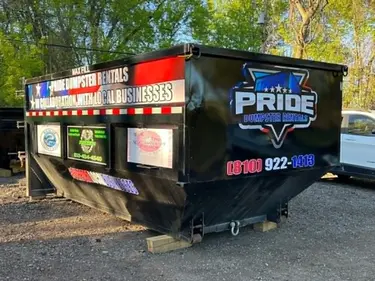 25-yard rolloff dumpster